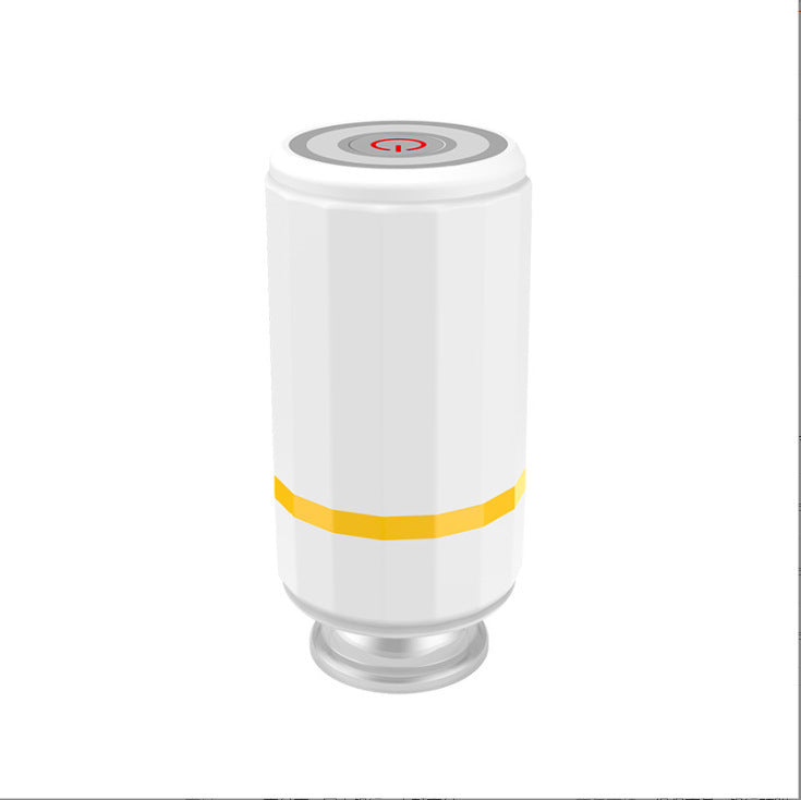 Handheld mini vacuum sealer - rechargeable food preservation vacuum machine with storage bag - compact electric air extractor