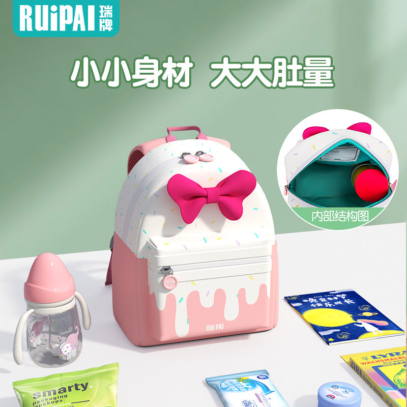 New ultra-light spine protection children's schoolbag kindergarten small class 3-year-old baby cute girl primary school backpack