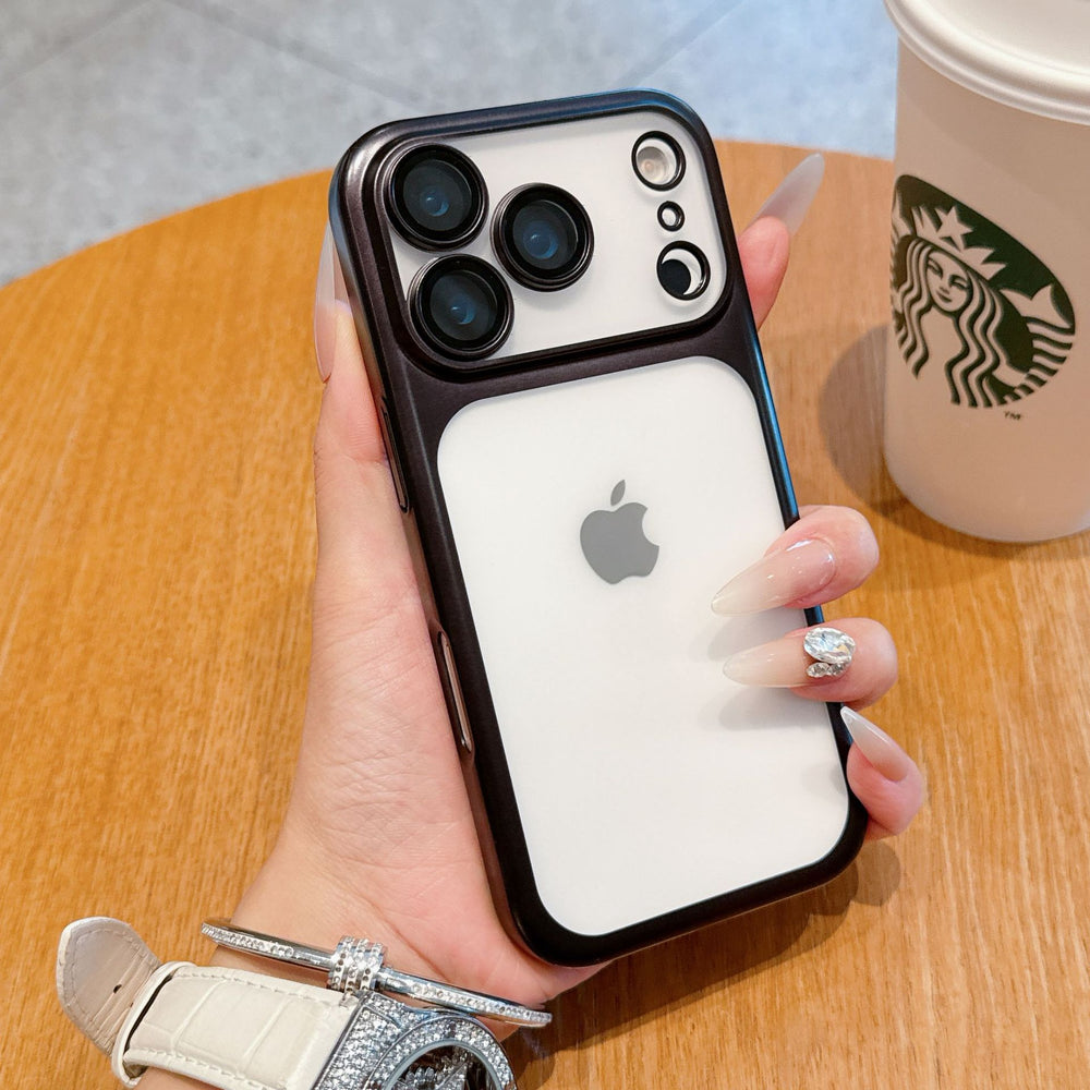 Tiktok viral pc instant transformation case, compatible with apple 17 pro max, transparent phone case, iphone 16 phone protective cover