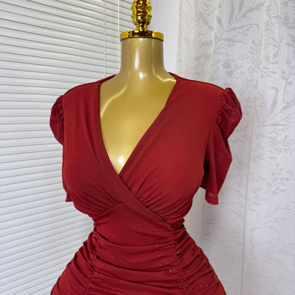 Exportfashion stylesexy silm hip-hugging dress women's summer pure lust style silmelegant elastic mesh pleated skirt