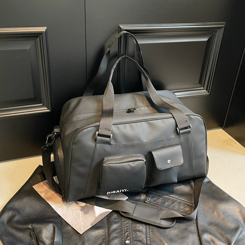 New simple short-distance travel bag crossbody large-capacity sports yoga swimming fitness bag luggage storage tote bag