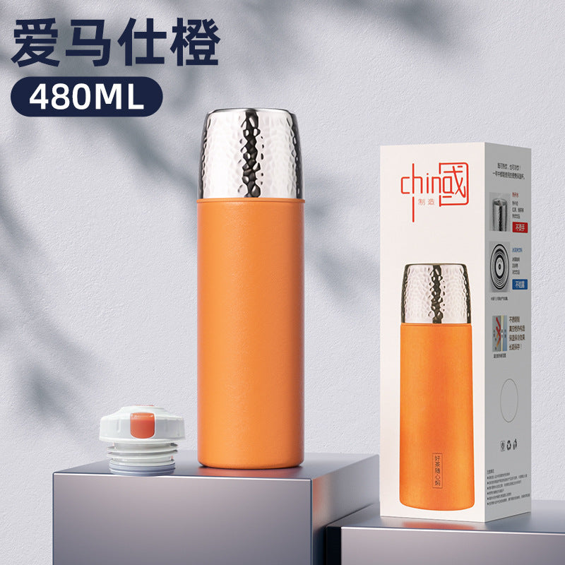 High-style insulated tea mug, made with 316 stainless steel. perfect for men and women, this large-capacity, portable mug is ideal for the office or as a business gift