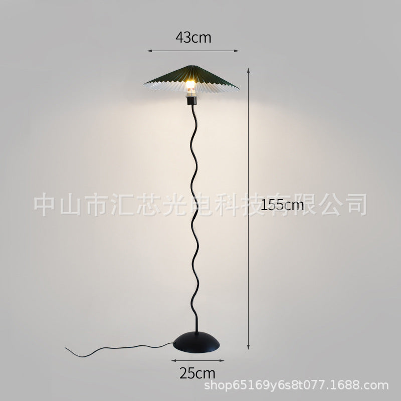 Modern minimalist floor lamp for living room, home, hotel, and b&b - artistic bedside ambient lighting
