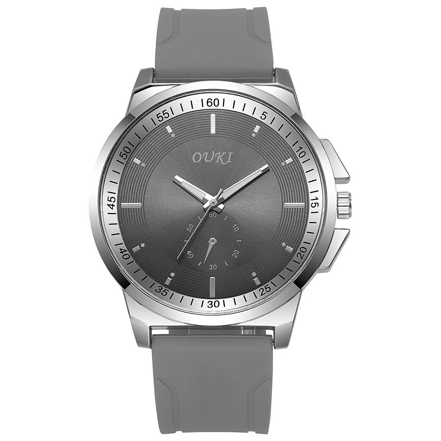 Ouki new men's watch - cross-border hot seller, men's quartz watch, round fashion watch, wholesale men's watches
