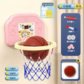 【score-tracking rechargeable battery version】pink space cat (includes basketball + pump + suction cup)