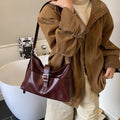 2025 retro winter new arrival casual korean style underarm bag large capacity commuter tote bag versatile high-quality shoulder bag