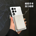 Metallic paint magnetic frosted frameless case for samsung s26u new galaxy s24 lens film s23 phone case