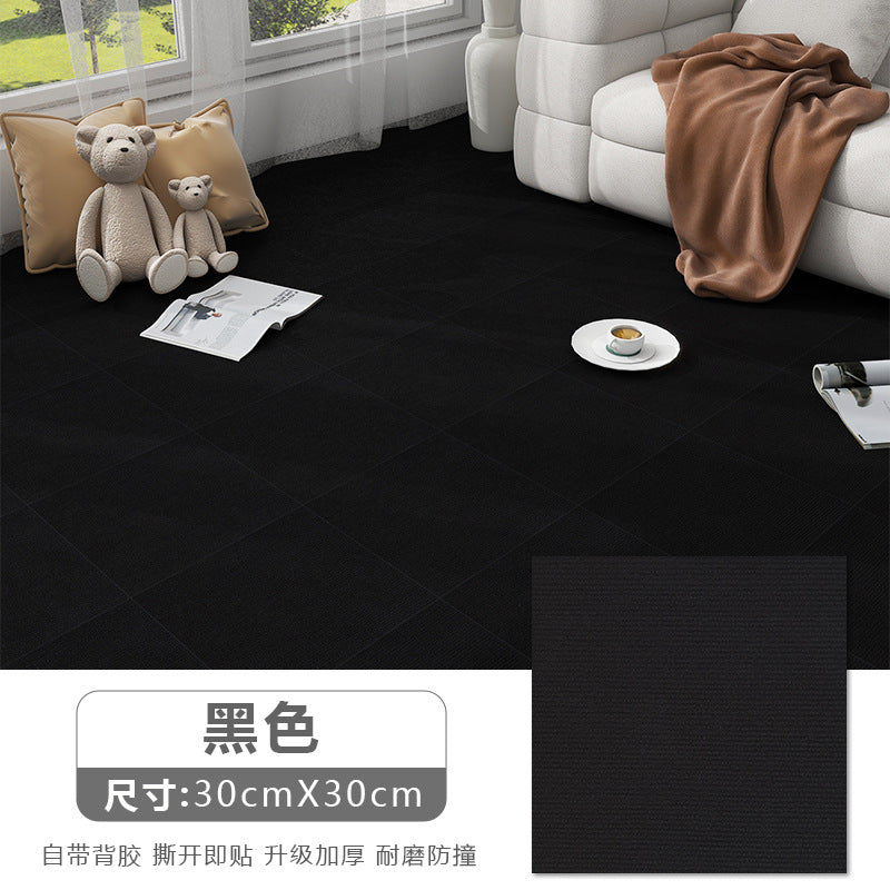 Splicing carpet self-adhesive living room bedroom crawling mat bedside full square non-slip floor mat room office study