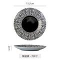 Nordic plating dishes - minimalist creative western dinner plates, pasta plates, western dessert plates, unique restaurant plates - wholesale