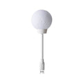 3d moon lamp usb voice control led night light - desktop bedroom ambient lighting - creative planet lamp