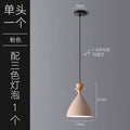 Modern casual macaron chandelier creative milk tea shop popularins bar restaurant lamp scandinavian restaurant chandelier