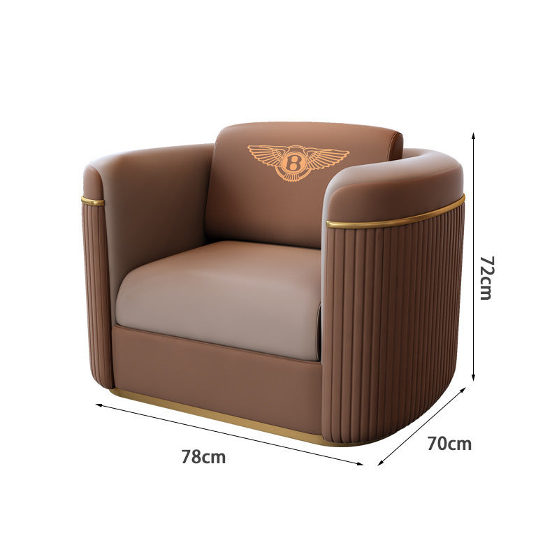 Luxury negotiation sofa chair furniture modern minimalist hotel sales department reception small office desk and chair set