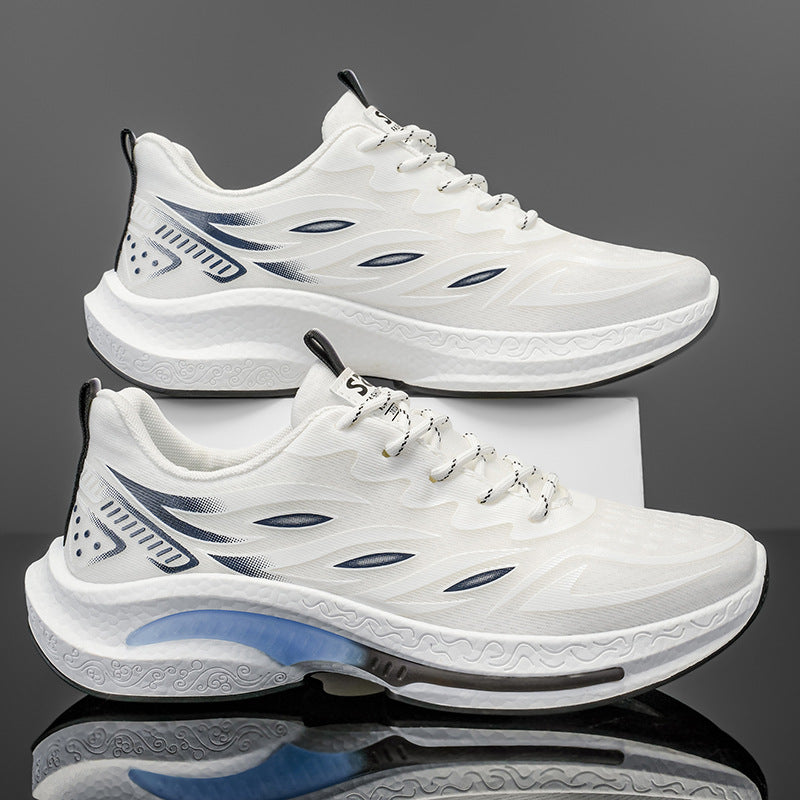 Winter breathable men's shoes 2025 new youth sports casual running shoes student lightweight dad shoes mesh trendy sneakers