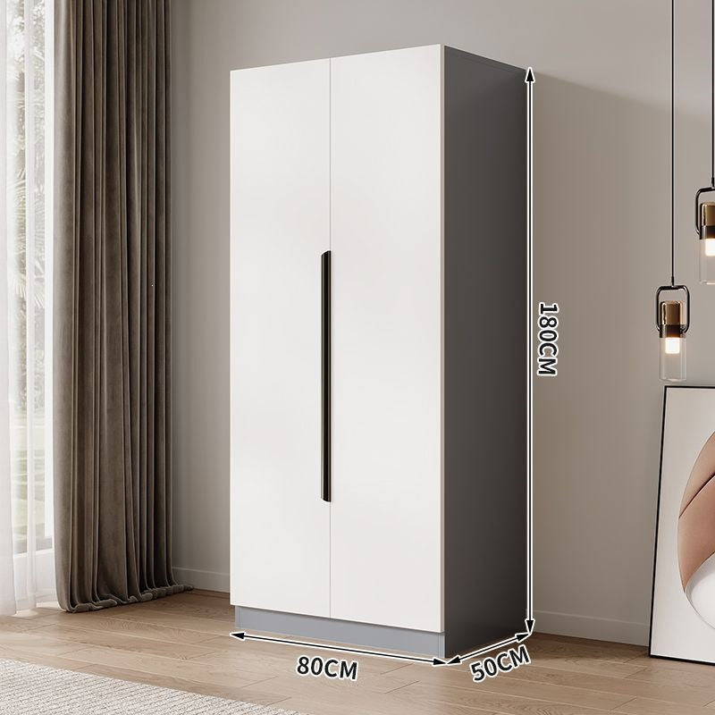 Wardrobe for home bedroom double door storage wardrobe casual modern rental small apartment thickened storage wardrobe