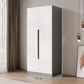 Wardrobe for home bedroom double door storage wardrobe casual modern rental small apartment thickened storage wardrobe