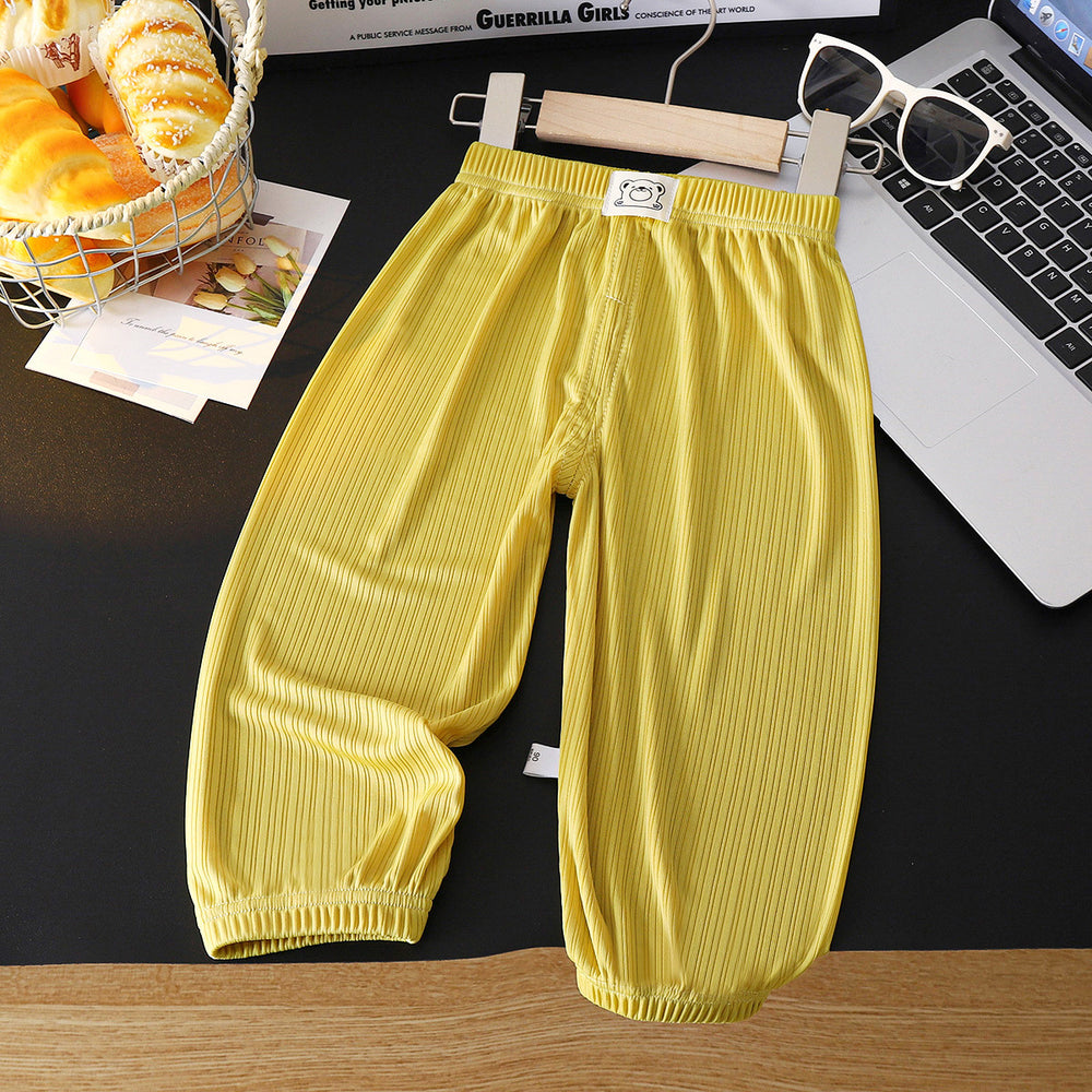Kids' mosquito-proof pants: new summer collection - lightweight pants for babies, boys' long pants, korean style, breathable girls' pants, children's clothing