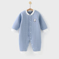 Baby rompers - spring, autumn, and winter styles - quilted baby outwear - newborn winter warm jumpsuits, crawling suits, and sleepwear