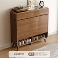 Large capacity shoe cabinet for home use - entryway, hallway, and outdoor console table all-in-one storage - new shoe rack