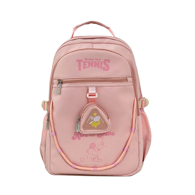New large-capacity schoolbag Mori cute cartoon bear backpack lightweight student schoolbag simple backpack female