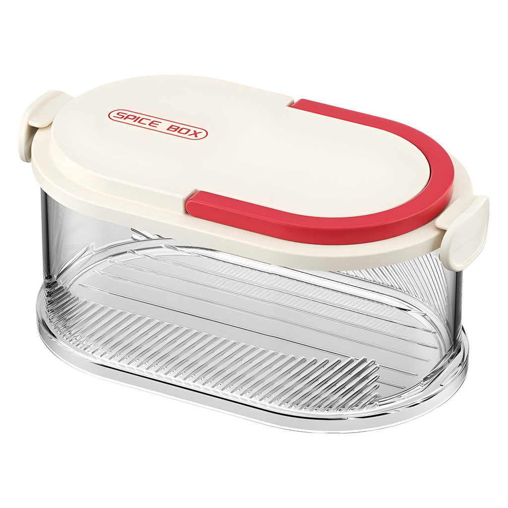 Kitchen spice sealed storage box food grade onion ginger garlic seasoning fresh-keeping box can be stacked with miscellaneous grain classification storage tank