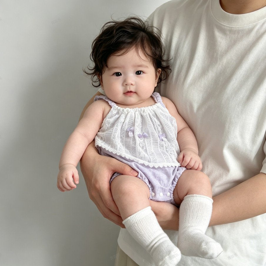 Summernew arrival triangle khaki baby girl small fresh sling newborn full moon summer thin outing bag butt shirt
