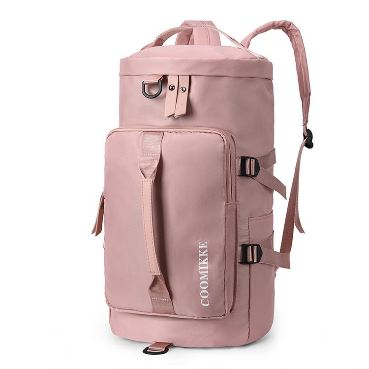 New Portable Leisure Fitness Sports Bag Business Trip Large Capacity Short-haul Travel Bag Dry and Wet Separation Double Back Luggage
