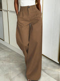 wine red texture classywork clothing suit pants for women spring and summer  high waist narrow version loose pants drapedpants