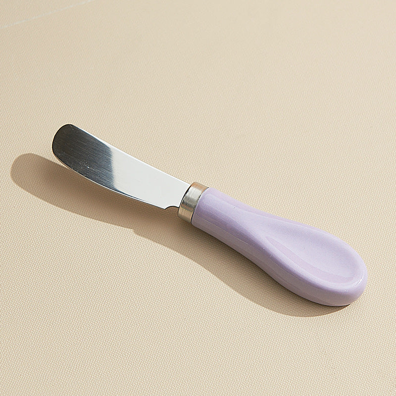 creative cheese spreading knife original cartoon style dopamine color butter knife afternoon tea spreading knife wholesale