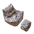 Influencer-approved graffiti lazy bean bag sofa - perfect for living room, bedroom, kids' room, single seater, balcony lounger - customization available direct from the manufacturer