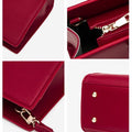 Bridal bag red wedding bag niche design bag 2025 new high-end single shoulder crossbody handbag exquisite