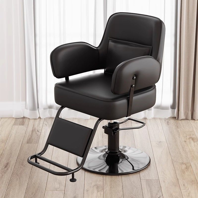 Professional salon chair - barber chair - hairdressing chair - adjustable height & swivel - high-end perm & dye chair - barber chair