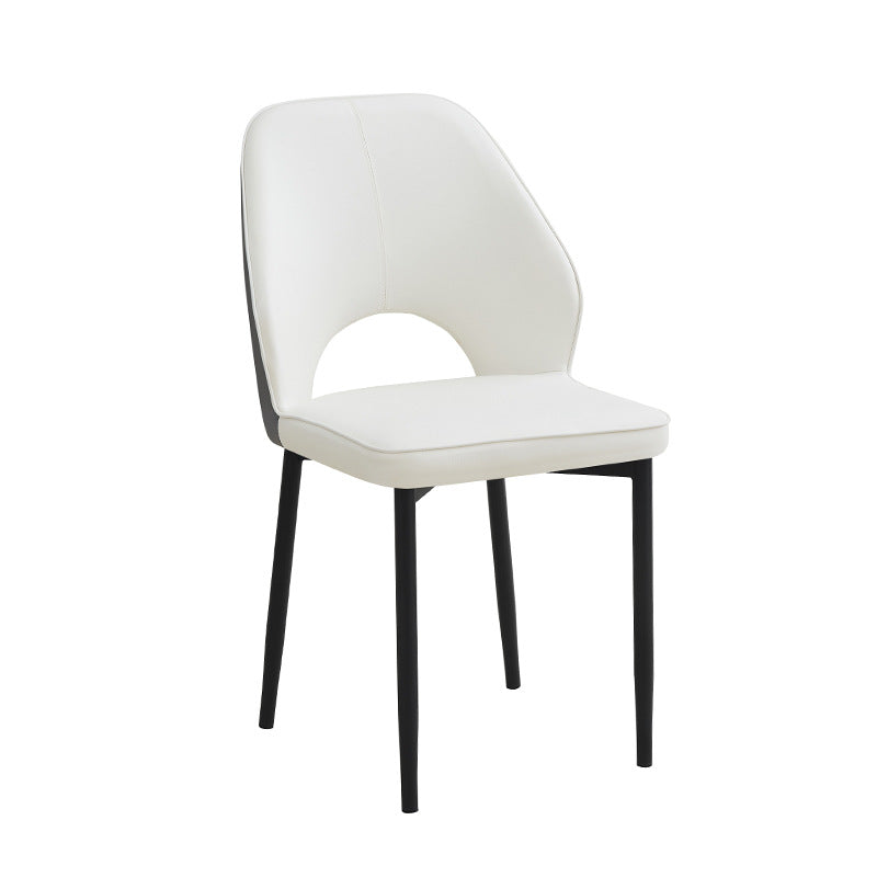 Manufacturer wholesale backrest lazy stool popularcasual creative scandinavianins style restaurant creative cut out dining chair