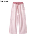 Girls' casual straight-leg sweatpants - new autumn  collection: stylish, cute, and sweet for little girls