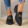 Women's high heels for export, spring  new collection: stylish, versatile, deep-v, platform, soft leather, chunky heel pumps - perfect for cross-border e-commerce