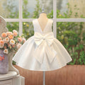 Baby dress birthday princess dress bow sweet style first birthday tutu dress  new girls' dress summer