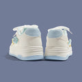 Girls' athletic shoes - new autumn  collection: breathable mesh sneakers, white shoes, student skate shoes for mid-to-large children and kids
