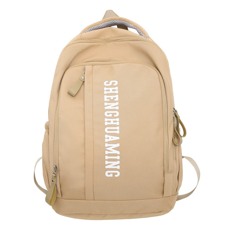 School Bag Female Large Capacity High School Student Junior High School Student ins Trendy Backpack College Student Travel Computer Bag Backpack