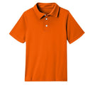 cross-border   kids' everyday casual short-sleeve solid color tops t-shirts polo shirts