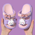 A02/head three-dimensional rabbit head/purple pink