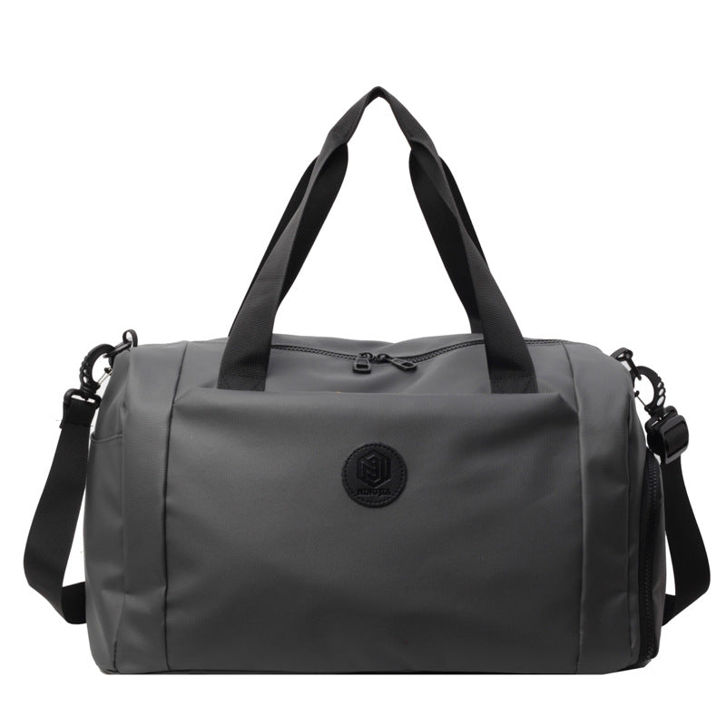 Short-distance large-capacity fashion travel bag, portable shoulder fitness bag, outdoor leisure, short-distance light hand-held training bag