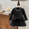 Girls' dress  spring/autumn new fashionable and stylish baby girl tutu princess dress little girl mesh skirt