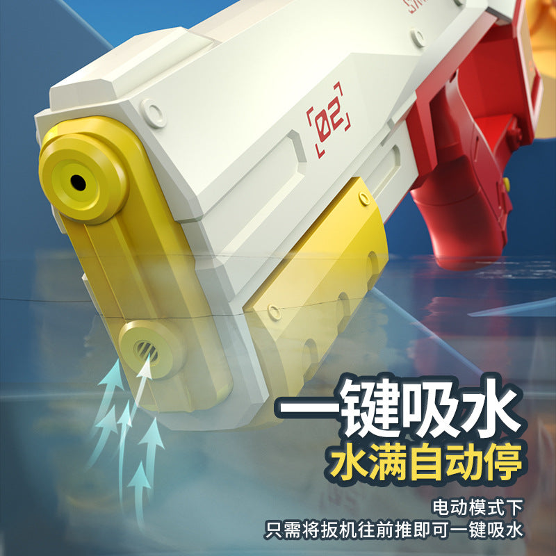 feiying new water gun toy self-priming manual and automatic electric burst boy toy water gun water spray