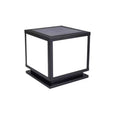 Solar powered pillar lights - outdoor waterproof garden lights - wired version - perfect for gardens, villas, gateways, and fences - creates a welcoming ambiance