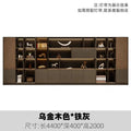 11-door filing cabinet (ebony*iron gray)