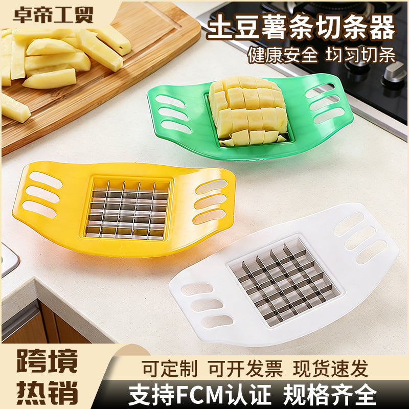 hot-selling kitchen gadgets, potato slicing, potato strips, french fries maker, melon and fruit shredder, french fries cutter