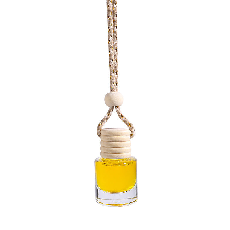 Car perfume pendant, car interior aromatherapy ornament, wooden car accessory, premium aromatherapy essential oil, long-lasting subtle fragrance