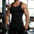 European and american export men's sports sweat-inducing shaping tank top - body shaper, tight-fitting men's fitness vest