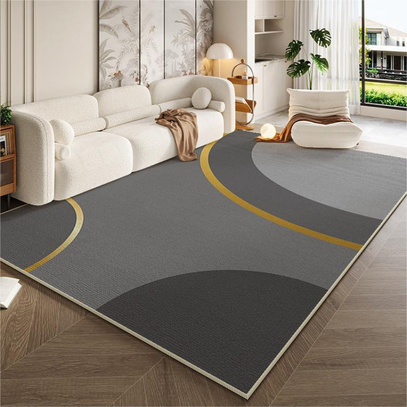 Cream style living room carpet accessible luxuryclassy sofa coffee table blanket for home non-slip carpet foot pad bedroom bedside blanket