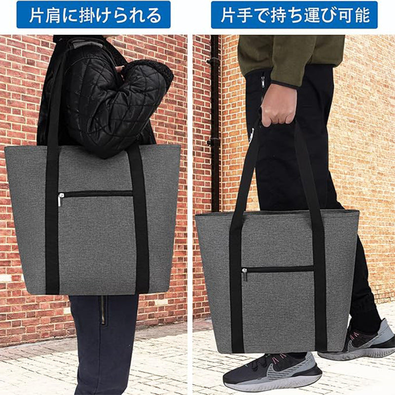 Insulation bag Tote bag Waterproof PU lunch box bag Office worker student party lunch Portable insulation storage bag Bento bag