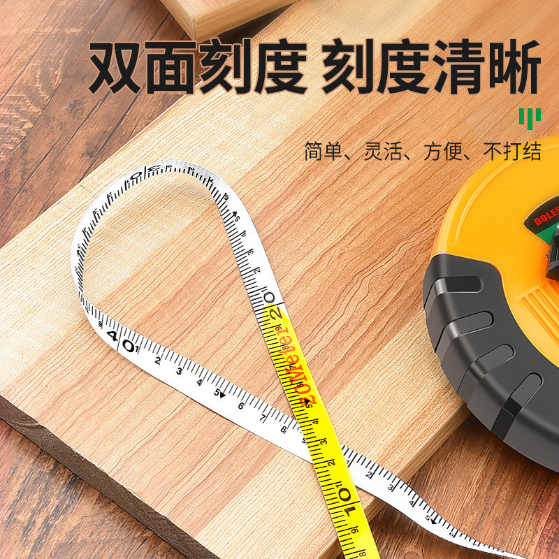 Measuring tape, cloth tape, anti-slip tape, cloth ruler, pull ruler 20 30 50 100m soft tape roll measuring floor ruler